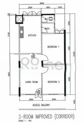 Blk 16 Eunos Crescent (Geylang), HDB 3 Rooms #555931071